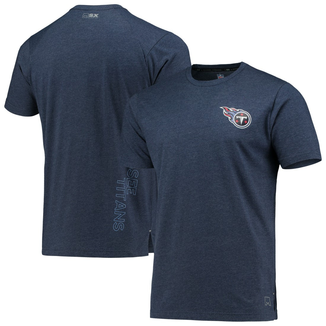 Tennessee Titans MSX by Michael Strahan Motivation Performance T-Shirt - Navy outlet