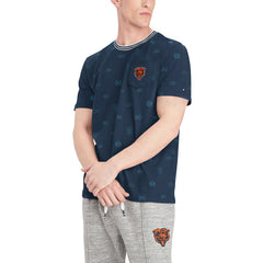 Chicago Bears Tommy Hilfiger Essential Pocket T-Shirt - Navy cheap