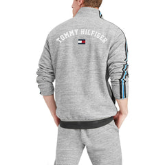 Carolina Panthers Tommy Hilfiger Mario Quarter-Zip Jacket - Heathered Gray sale