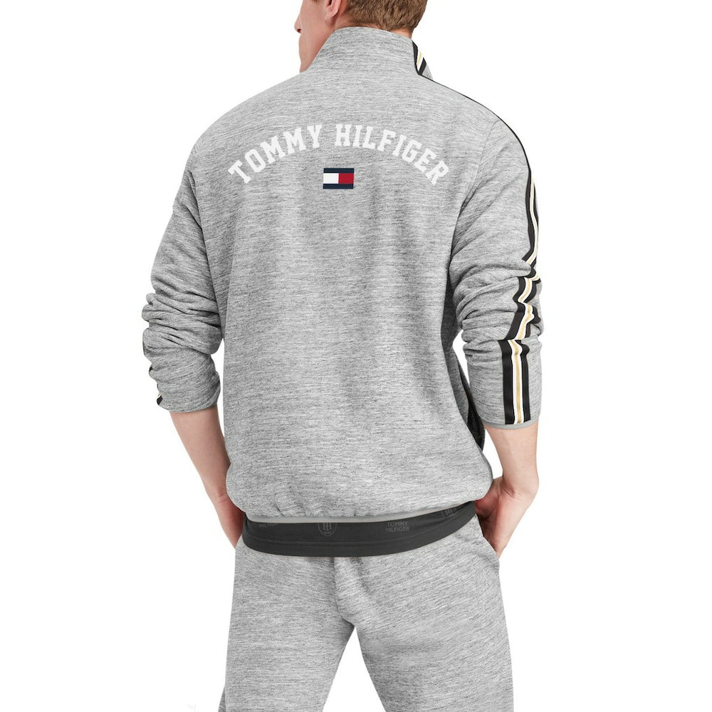 New Orleans Saints Tommy Hilfiger Mario Quarter-Zip Jacket - Heathered Gray sale