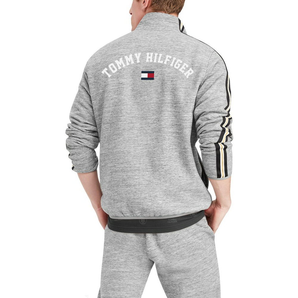 New Orleans Saints Tommy Hilfiger Mario Quarter-Zip Jacket - Heathered Gray sale