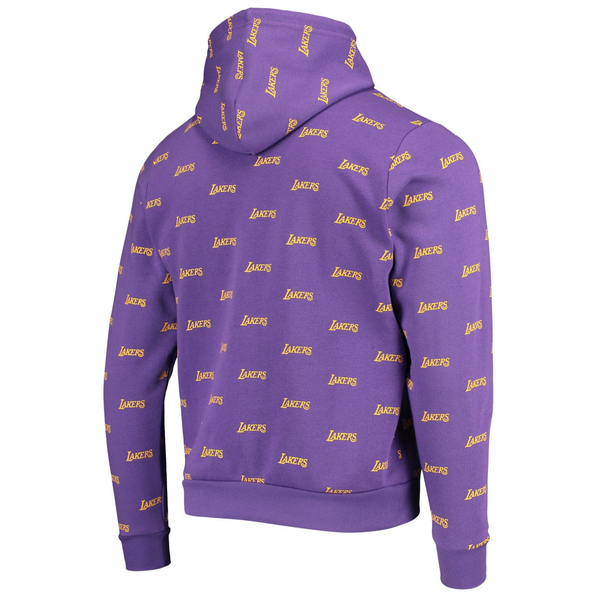 Los Angeles Lakers The Wild Collective Unisex Allover Logo Pullover Hoodie - Purple sale