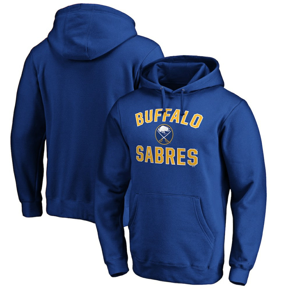 Buffalo Sabres Victory Arch Team Fitted Pullover Hoodie - Royal Hoodies