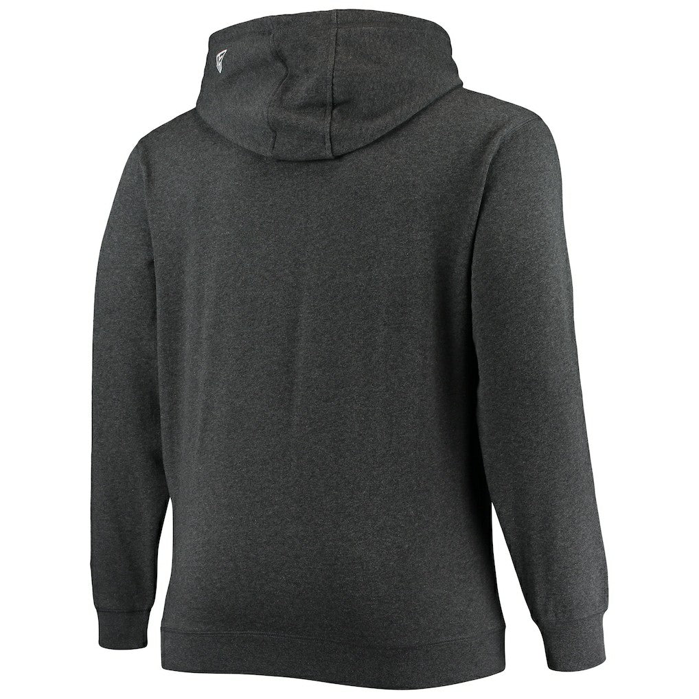 Cleveland Browns New Era Big & Tall Primary Logo Pullover Hoodie - Charcoal cheap