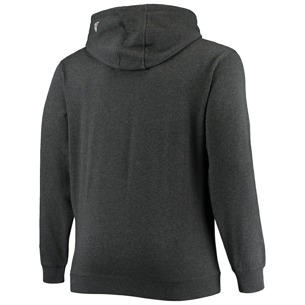 Cleveland Browns New Era Big & Tall Primary Logo Pullover Hoodie - Charcoal cheap