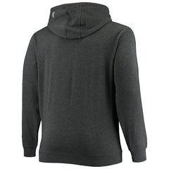 Cleveland Browns New Era Big & Tall Primary Logo Pullover Hoodie - Charcoal cheap