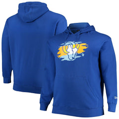 Los Angeles Rams New Era Big & Tall Primary Logo Pullover Hoodie - Royal sale