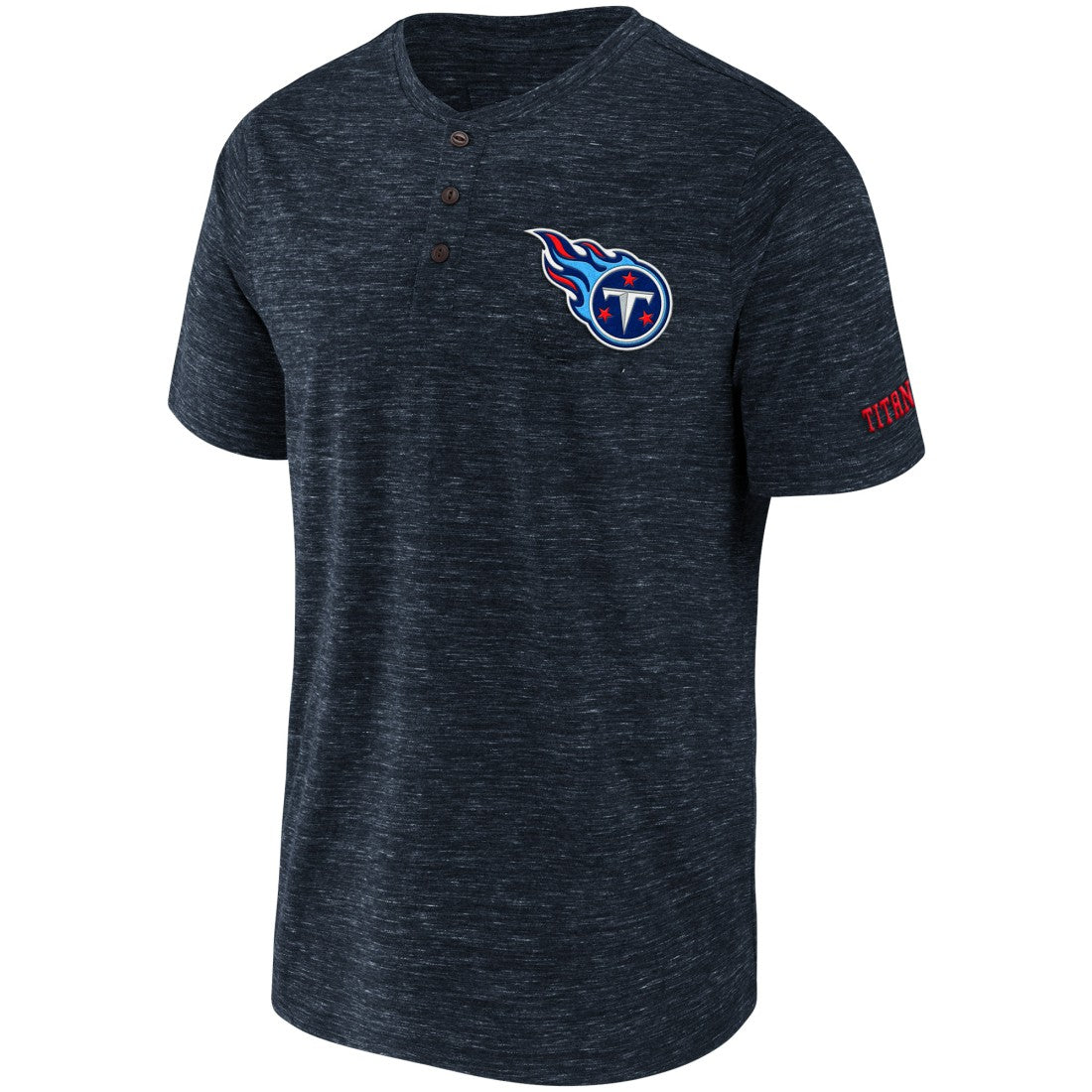 Tennessee Titans NFL x Darius Rucker Collection Slub Henley T-Shirt - Navy online