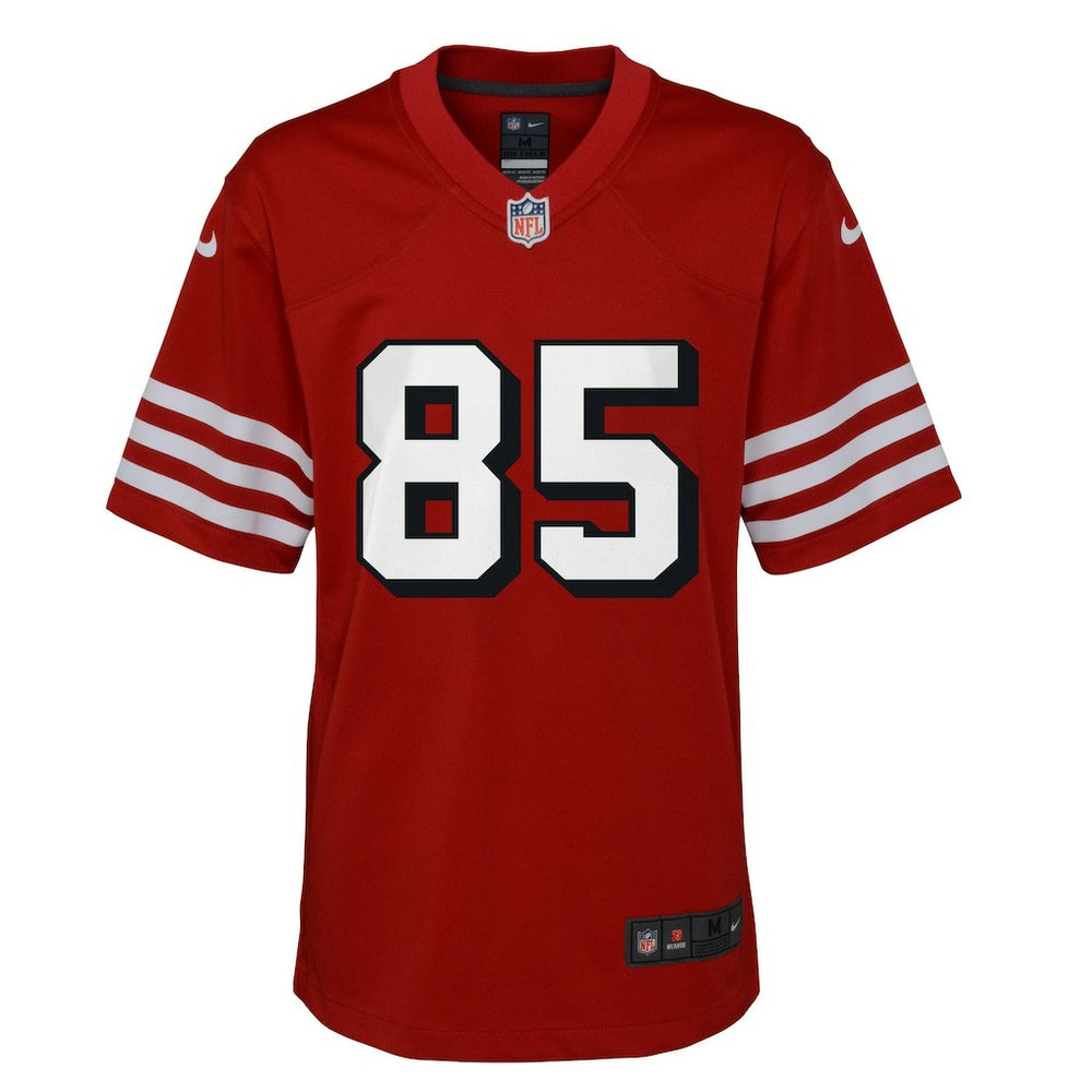 George Kittle San Francisco 49ers Youth Game Jersey - Scarlet for sale