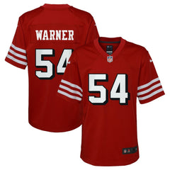 Fred Warner San Francisco 49ers Youth Game Jersey - Scarlet online