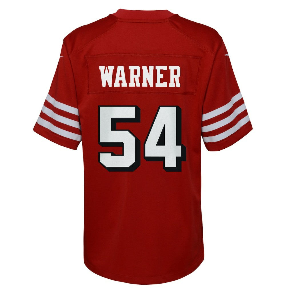 Fred Warner San Francisco 49ers Youth Game Jersey - Scarlet online