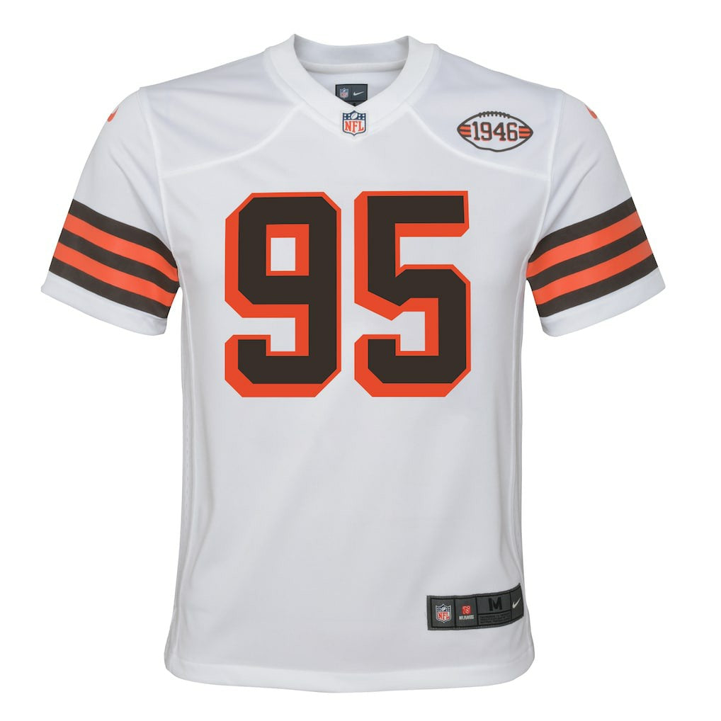 Myles Garrett Cleveland Browns Youth Game Jersey - White cheap