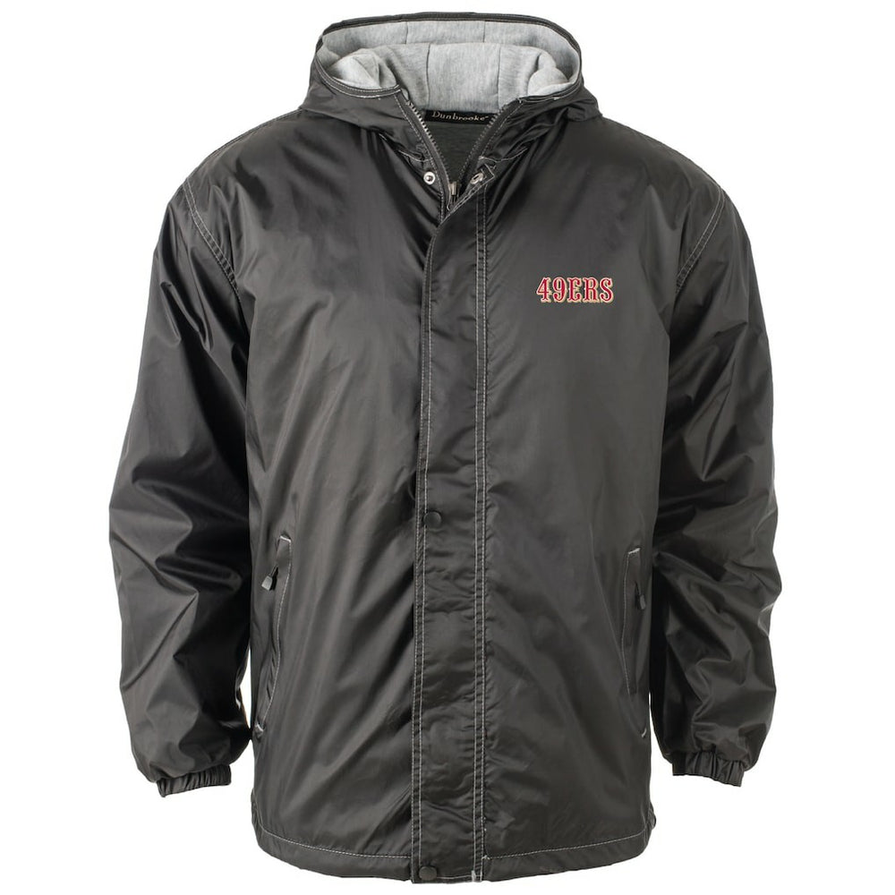 San Francisco 49ers Dunbrooke Legacy Stadium Full-Zip Jacket- Black sale