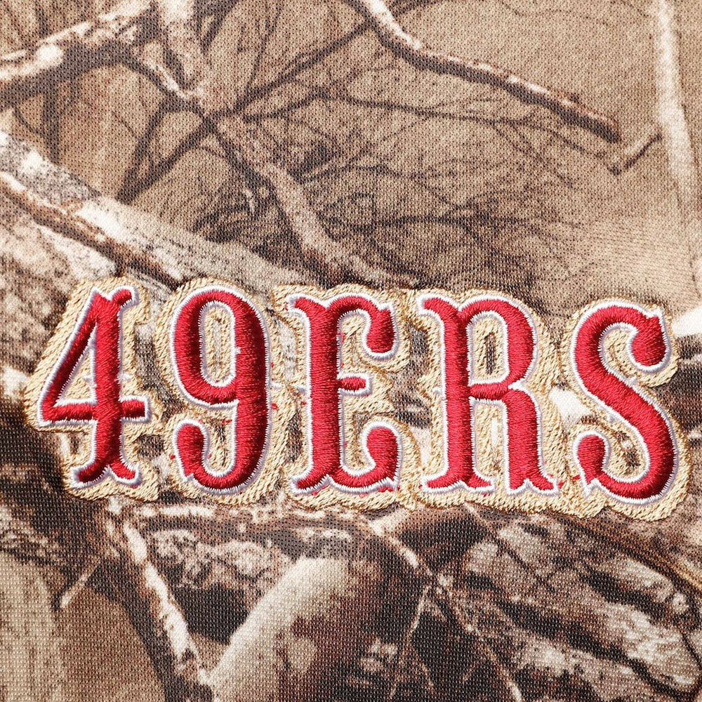 San Francisco 49ers Dunbrooke Champion Tech Pullover Hoodie - Realtree Camo online