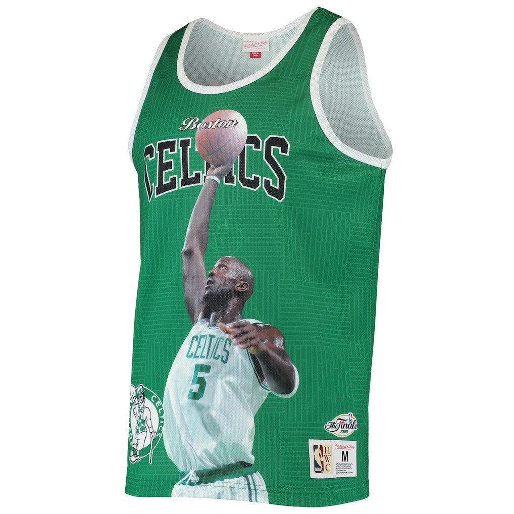 Kevin Garnett Boston Celtics Hardwood Classics Player Tank Top - Kelly Green discount