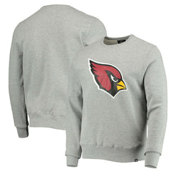 Arizona Cardinals '47 Imprint Headline Logo Pullover Sweatshirt - Heathered Gray sale