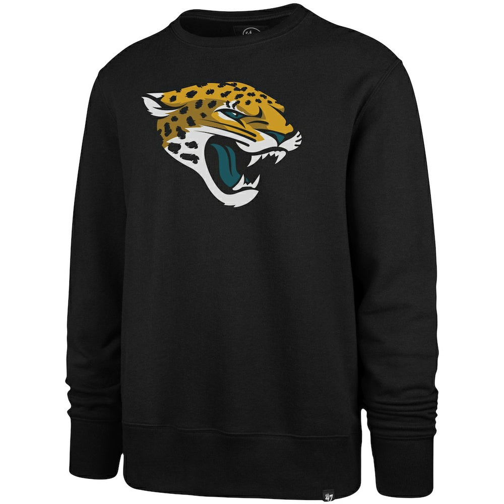 Jacksonville Jaguars '47 Imprint Headline Logo Pullover Sweatshirt - Black for sale