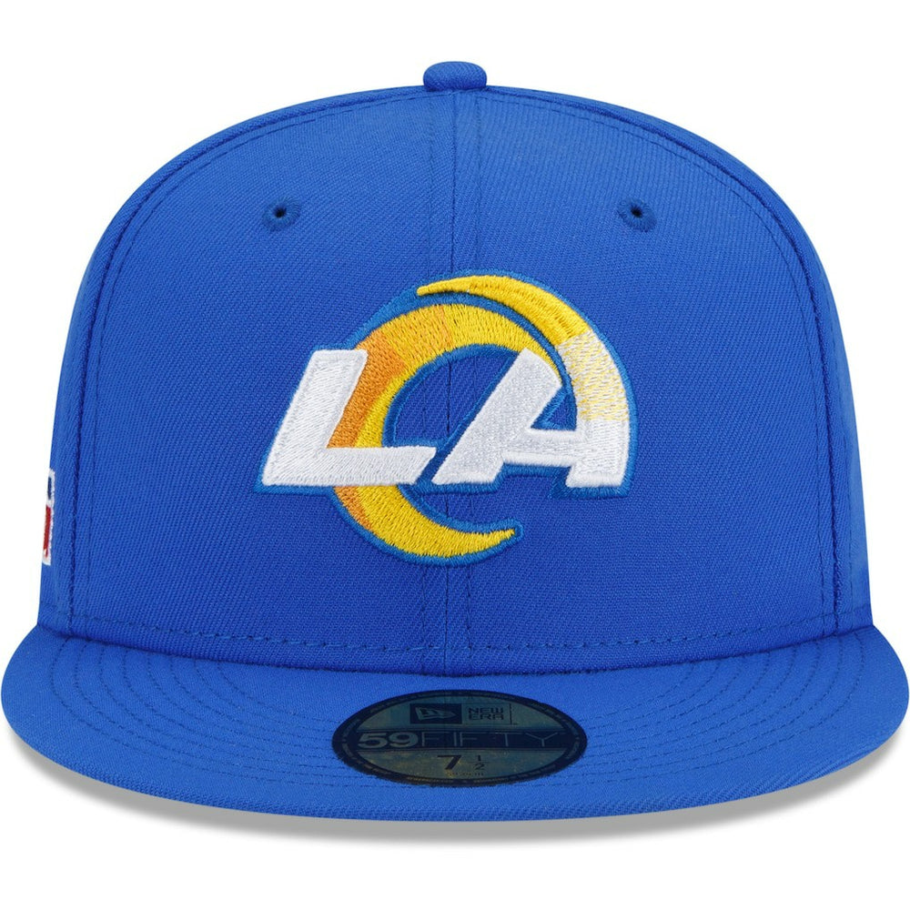 Los Angeles Rams New Era Patch Up 1990 Pro Bowl 59FIFTY Fitted Hat - Royal on sale