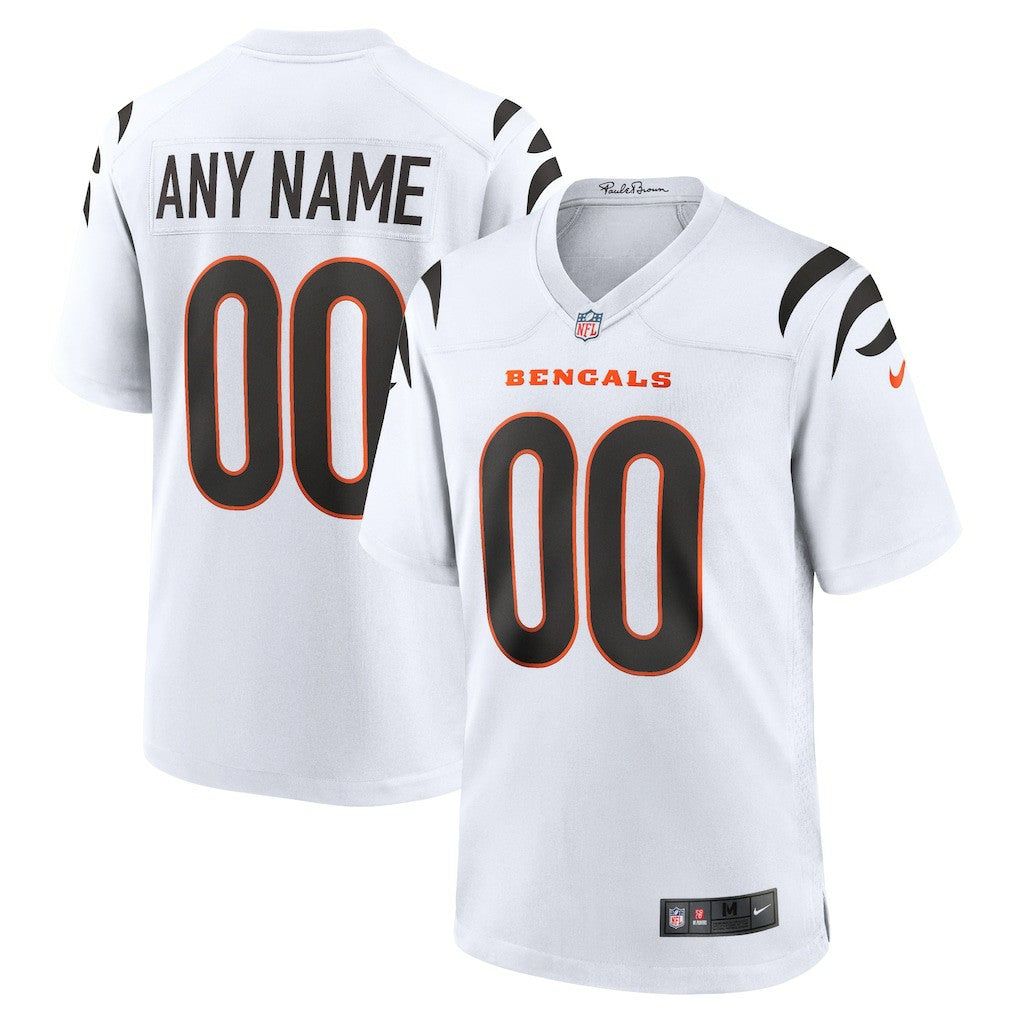 Cincinnati Bengals Game Custom Jersey - White for sale