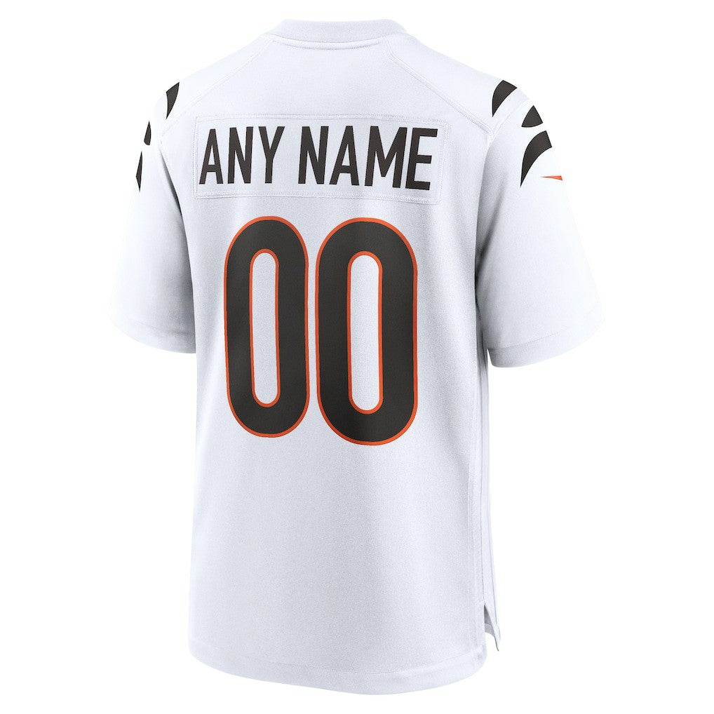 Cincinnati Bengals Game Custom Jersey - White for sale