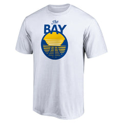 Golden State Warriors The Bay Logo T-Shirt sale - White discount