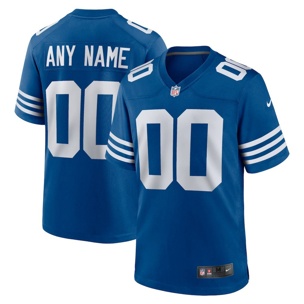 Indianapolis Colts Alternate Custom Jersey - Royal on sale