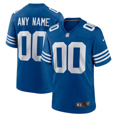 Indianapolis Colts Alternate Custom Jersey - Royal on sale