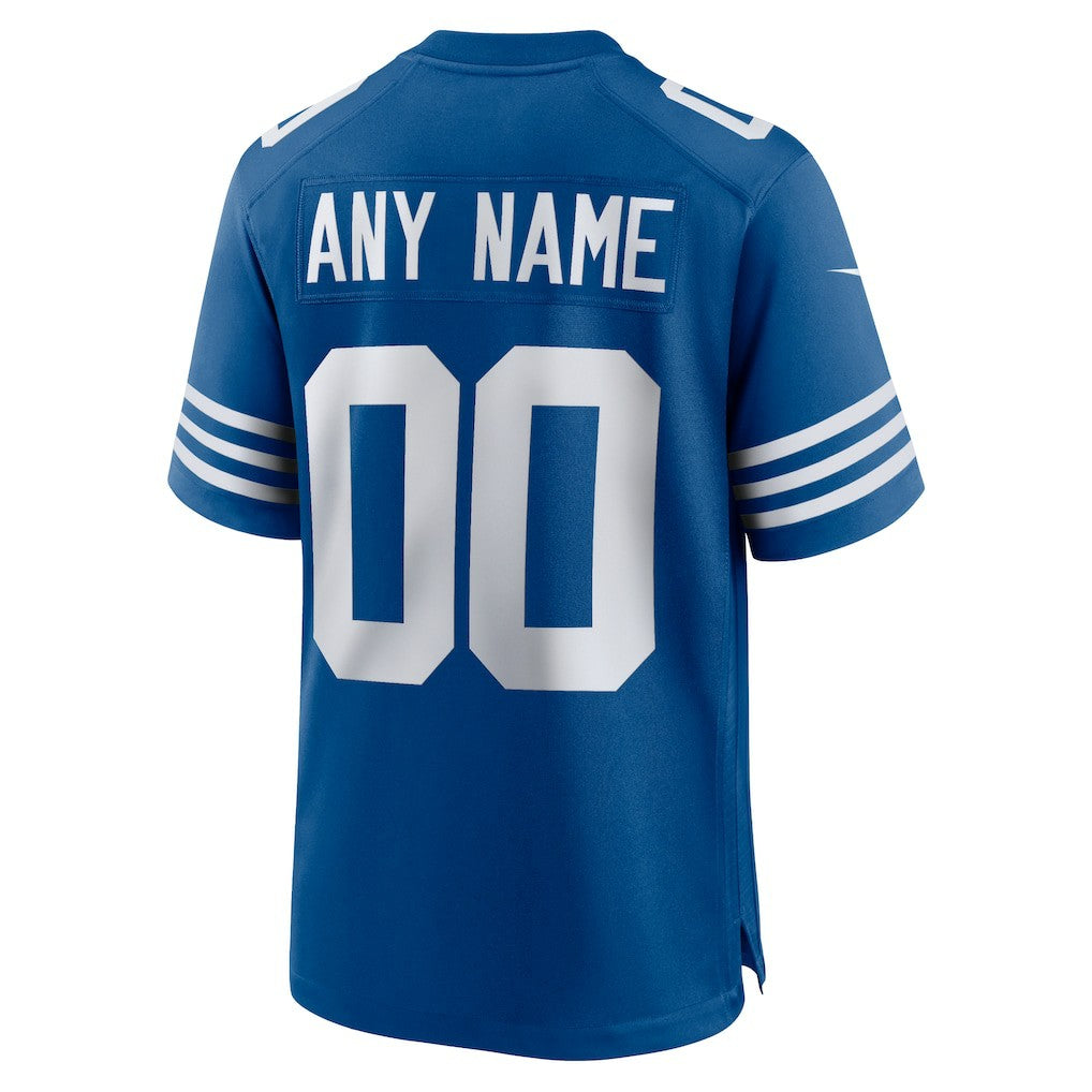 Indianapolis Colts Alternate Custom Jersey - Royal on sale