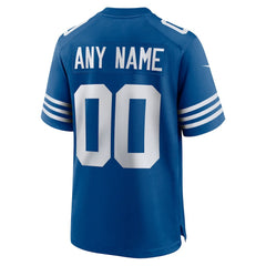 Indianapolis Colts Alternate Custom Jersey - Royal on sale