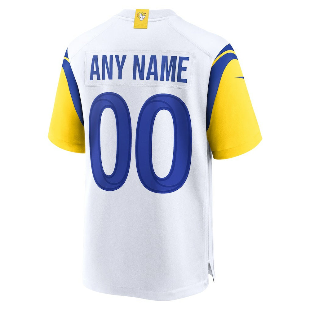 Los Angeles Rams Alternate Custom Jersey - White sale