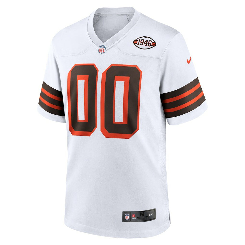 Cleveland Browns 1946 Collection Alternate Custom Jersey - White cheap