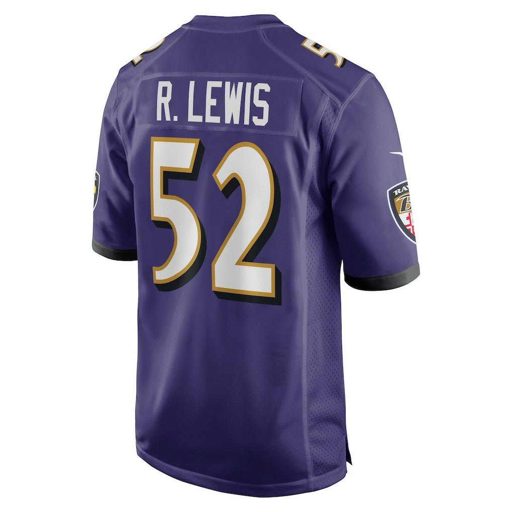 Ray Lewis Baltimore Ravens Retired Player Jersey - Purple sale