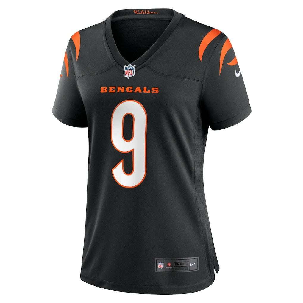 Joe Burrow Cincinnati Bengals Women's Player Game Jersey - Black on sale