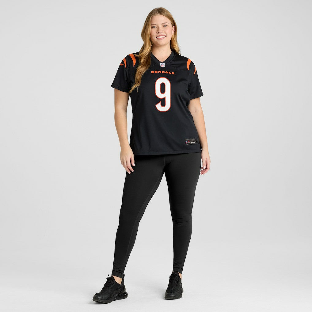 Joe Burrow Cincinnati Bengals Women's Player Game Jersey - Black on sale