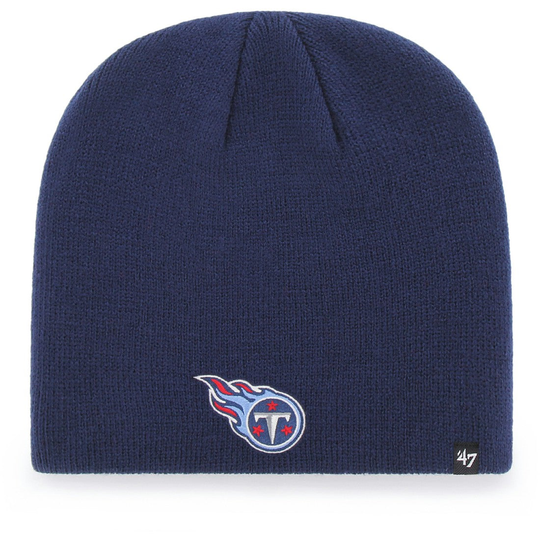 Tennessee Titans '47 Primary Logo Knit Beanie - Navy on sale
