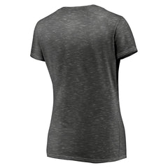 Tampa Bay Buccaneers Women's League Leader Space Dye V-Neck T-Shirt - Charcoal for sale