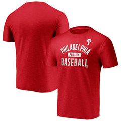 Philadelphia Phillies Primary Pill Space Dye T-Shirt Red