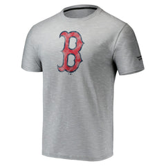 Boston Red Sox Team Logo Space-Dye T-Shirt Gray