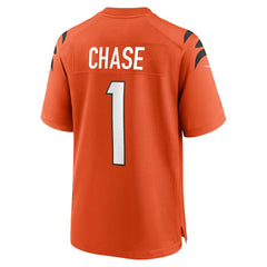 Ja'Marr Chase Cincinnati Bengals Alternate Game Jersey - Orange cheap