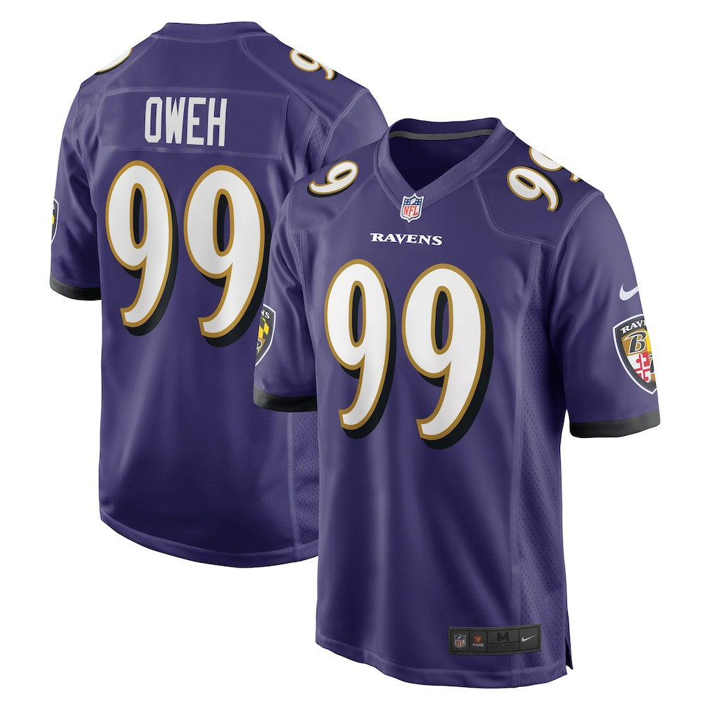 Odafe Oweh Baltimore Ravens Game Jersey - Purple outlet