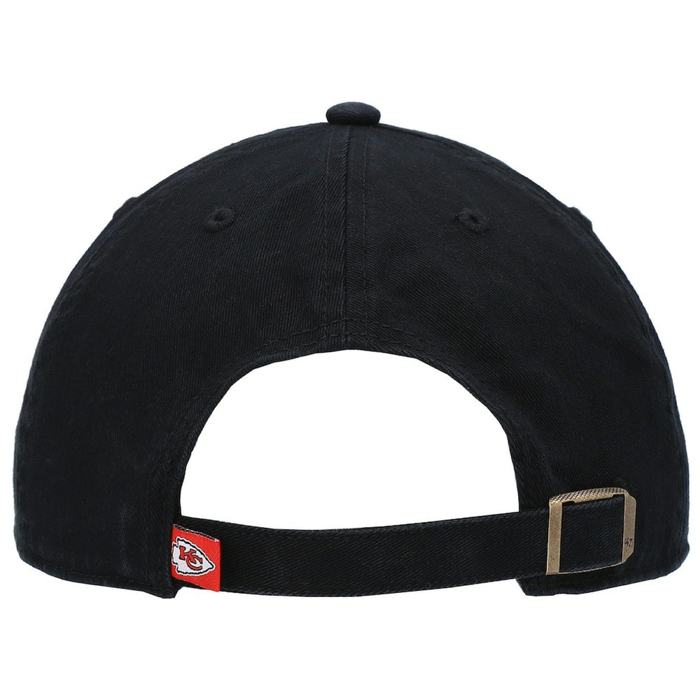 Kansas City Chiefs '47 Clean Up Script Adjustable Hat - Black on sale