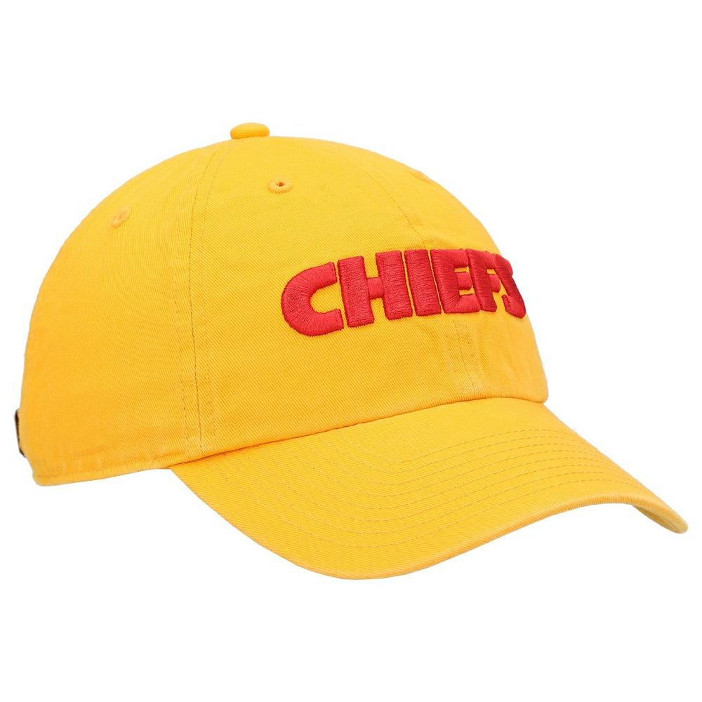 Kansas City Chiefs '47 Clean Up Script Adjustable Hat - Gold cheap