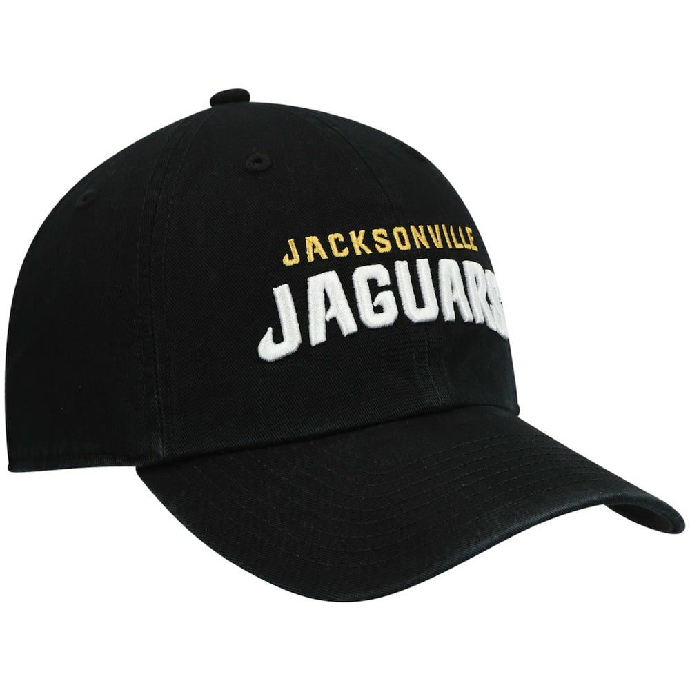 Jacksonville Jaguars '47 Clean Up Script Adjustable Hat - Black for sale