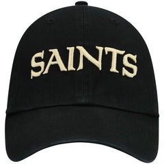 New Orleans Saints '47 Clean Up Script Adjustable Hat - Black cheap