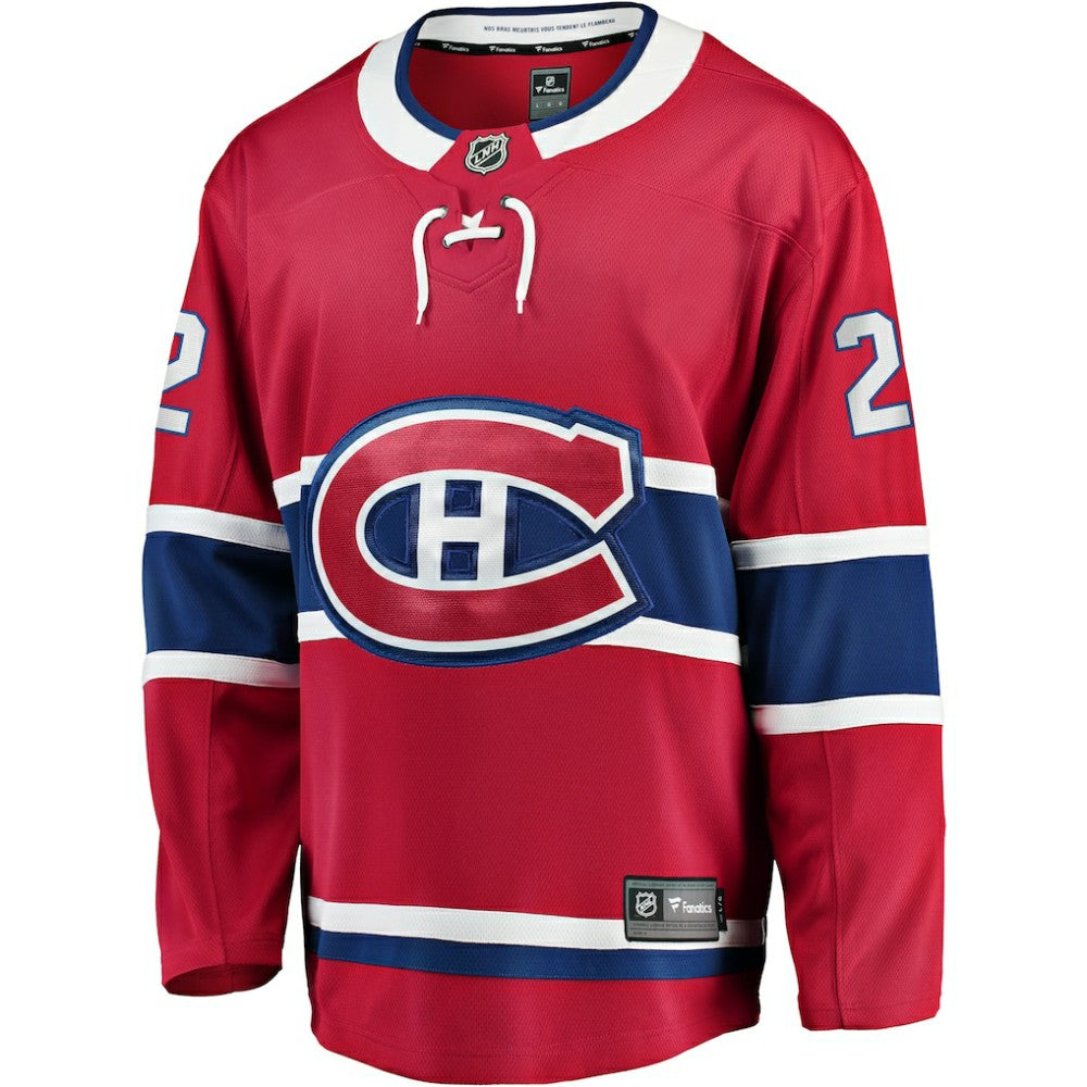 Cole Caufield Montreal Canadiens Fanatics Home Breakaway Replica Jersey - Red Jerseys