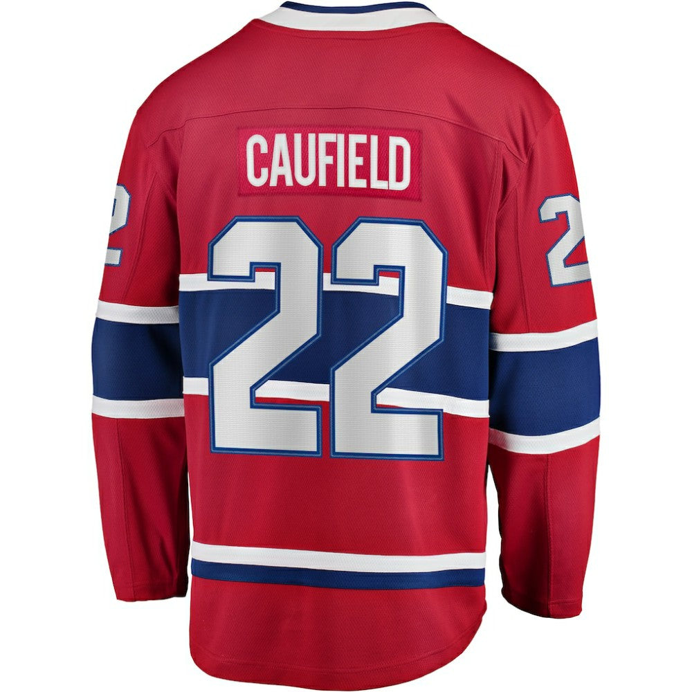 Cole Caufield Montreal Canadiens Fanatics Home Breakaway Replica Jersey - Red Jerseys