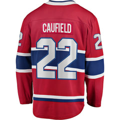 Cole Caufield Montreal Canadiens Fanatics Home Breakaway Replica Jersey - Red Jerseys
