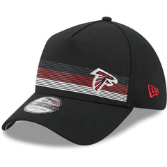 Atlanta Falcons New Era Flawless Stripe 39THIRTY Flex Hat - Black cheap