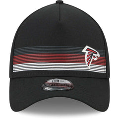 Atlanta Falcons New Era Flawless Stripe 39THIRTY Flex Hat - Black cheap