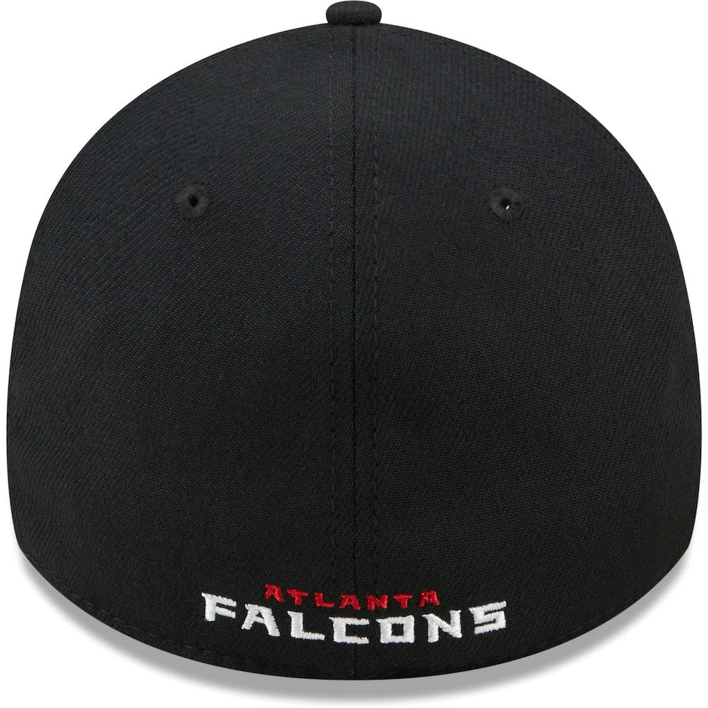 Atlanta Falcons New Era Flawless Stripe 39THIRTY Flex Hat - Black cheap